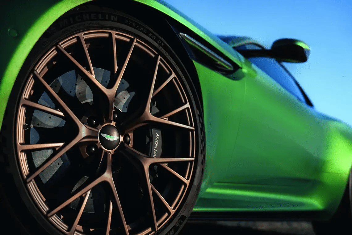 Aston Martin DB12 with MICHELIN Pilot Sport S5 tyres