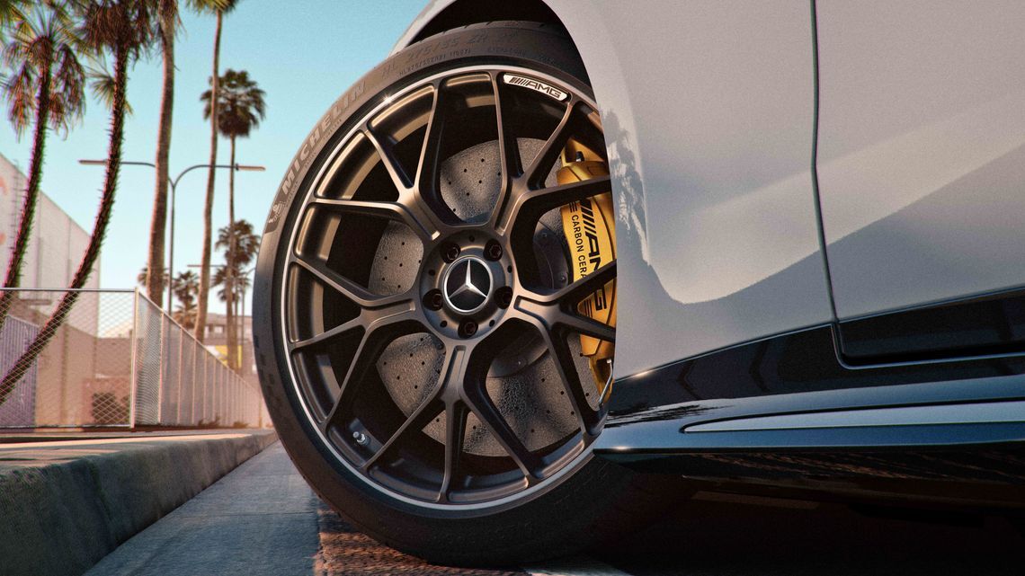 Mercedes-AMG GT 4-Door Coupe & Michelin Tyres