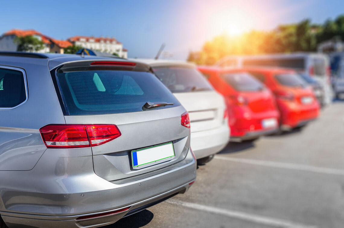 If your vehicle is always parked in the same place, tyres exposed to the sun lose air faster.