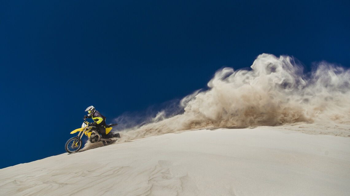 tire michelin starcross 6 sand product in use