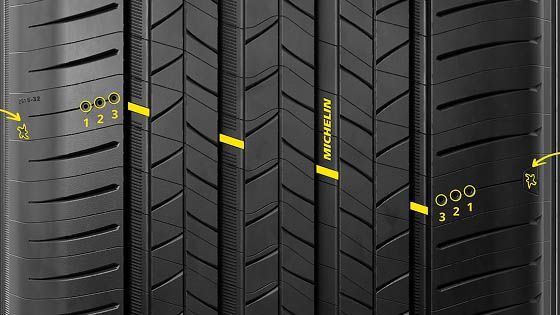 Tyre wear indicators