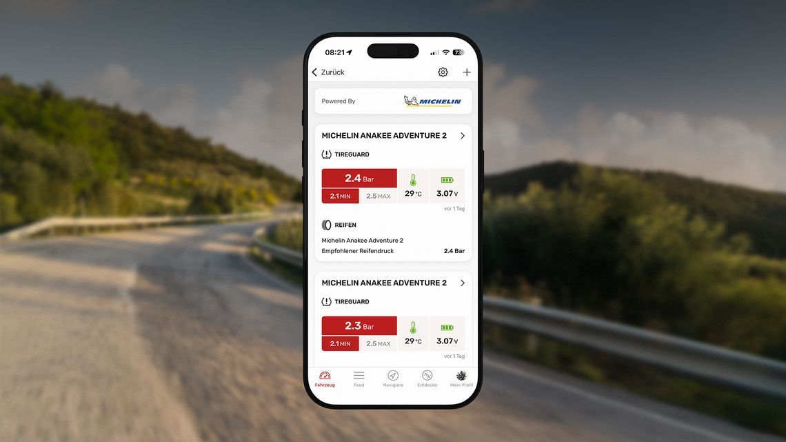 Ridelinklandingpage 2026 tireguard mockup