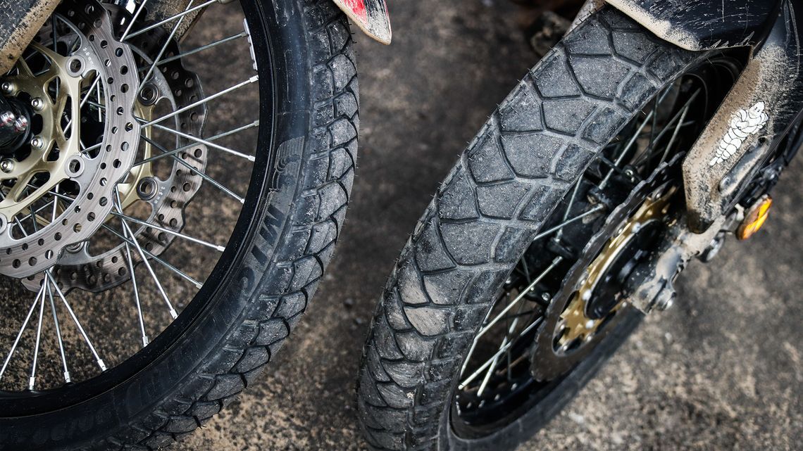 Wie pflegt man motorradreifen?