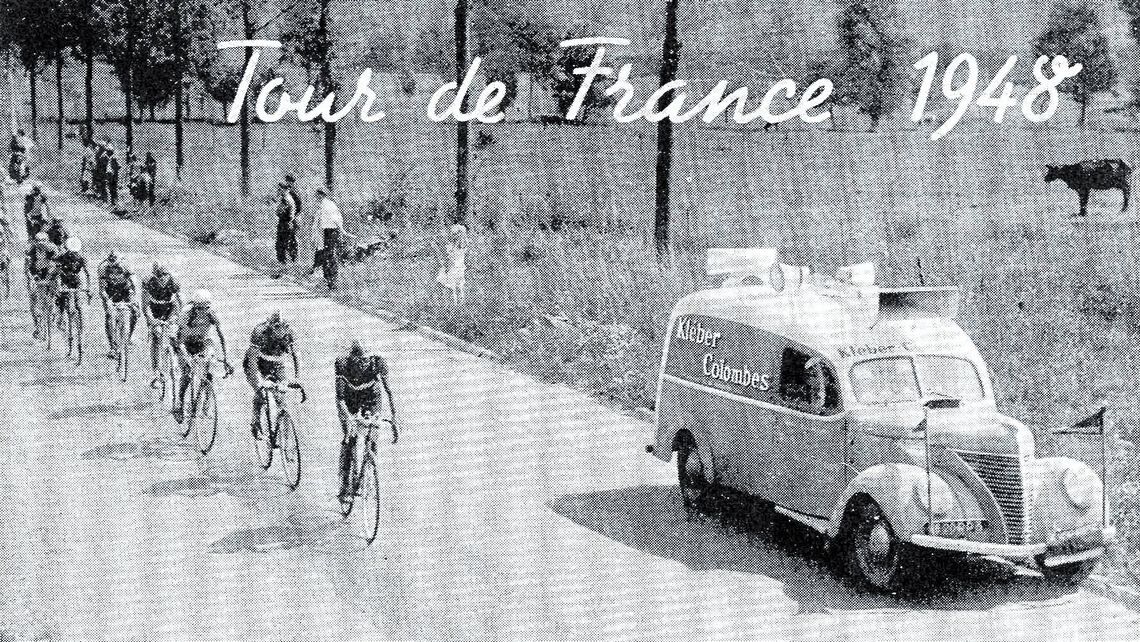 Az első mezőgazdasági abroncs, a Tracsol bevezetése. Az első KLEBER promóciós flotta a Tour de France-on