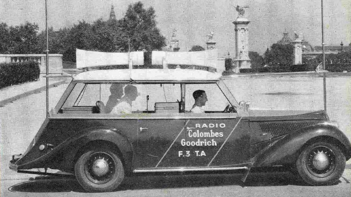 Az első repülőgépabroncs gyártása a POTEZ 540-re