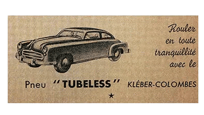 Premier pneumatique TUBELESS