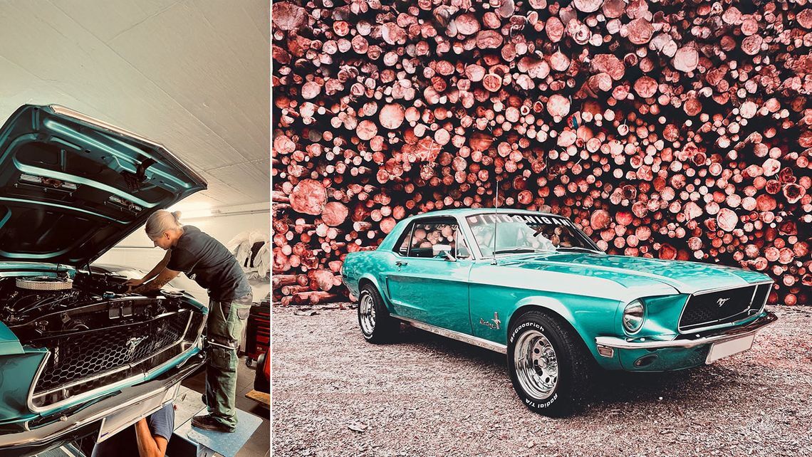 Melissa Marschke's 1968 Ford Mustang Coupe
