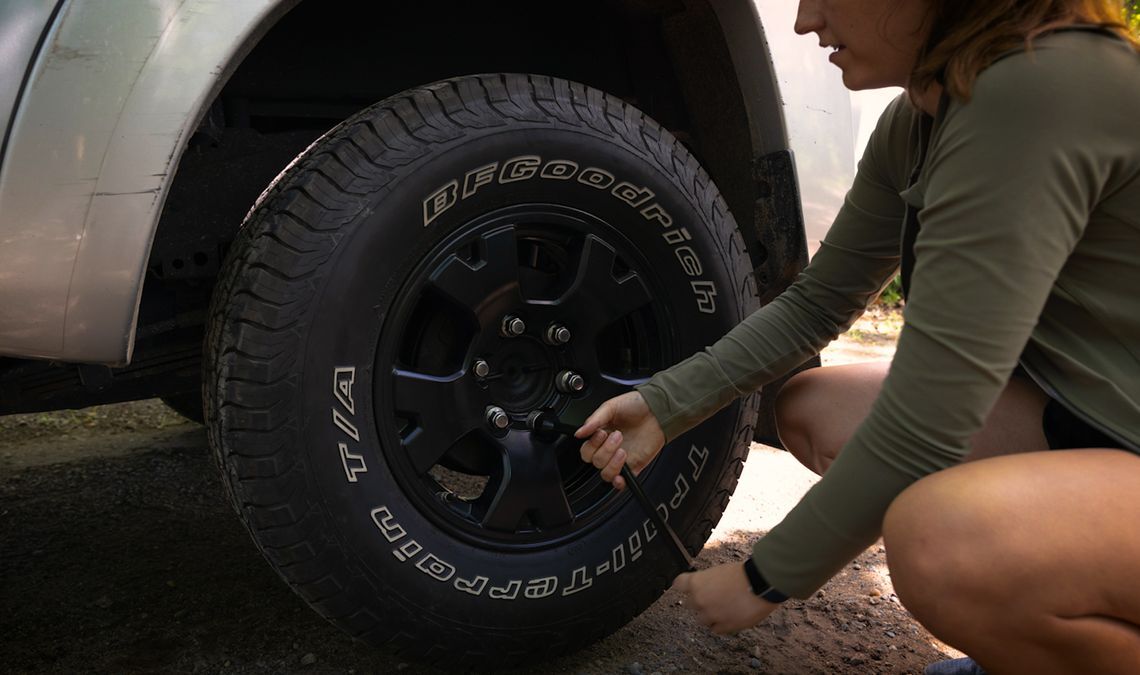 how to change a tire 10