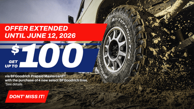 BFGoodrich Spring Promotion 2026