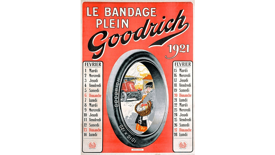 Le bandage plein goodrich tires