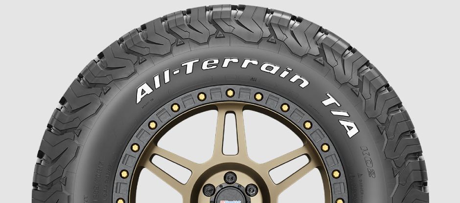 BF Goodrich All Terrain tyre