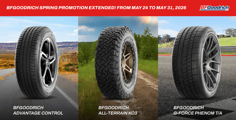 2026 BFGoodrich Spring Extension Promotion