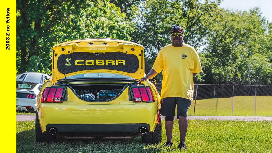 John K. Jennings (Member No. 4920) with his 2003 Cobra Coupe