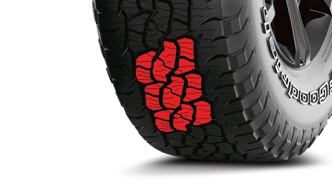 trail terrain トレッドデザイン