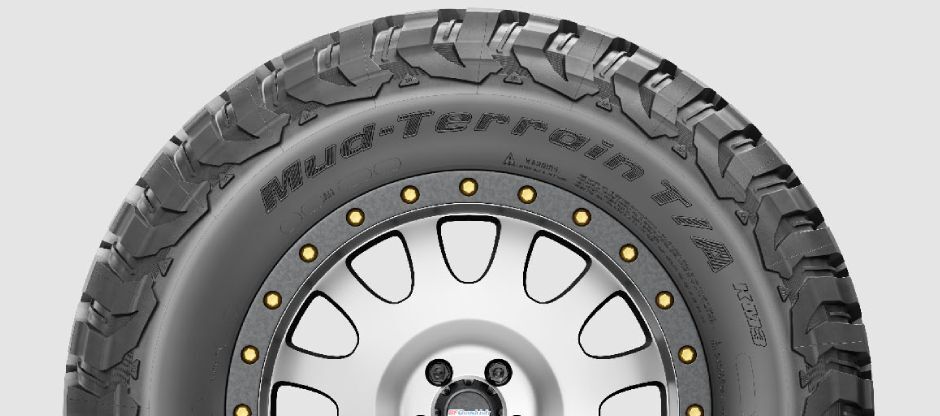 BF Goodrich Mud Terrain tyre