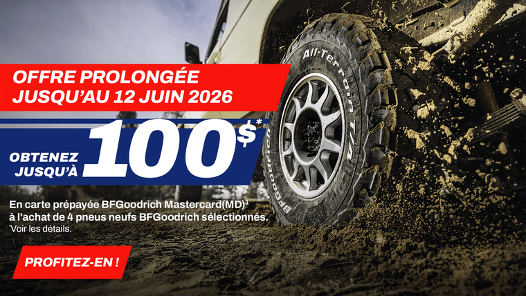 BFGoodrich Promotion Printemps 2026