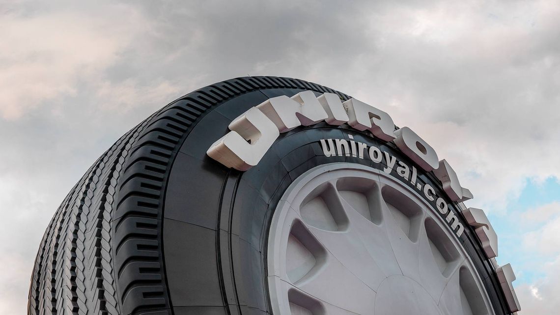 Uniroyal giant tire